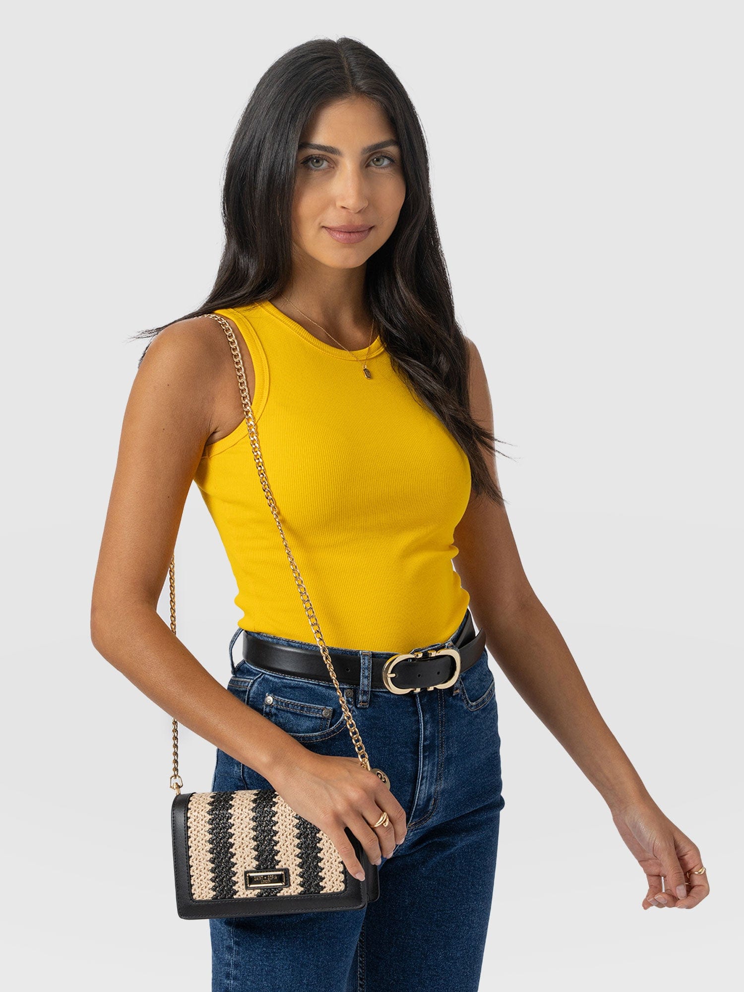 Nova Racer Vest - Yellow - Women's T-shirts | Saint + Sofia® USA